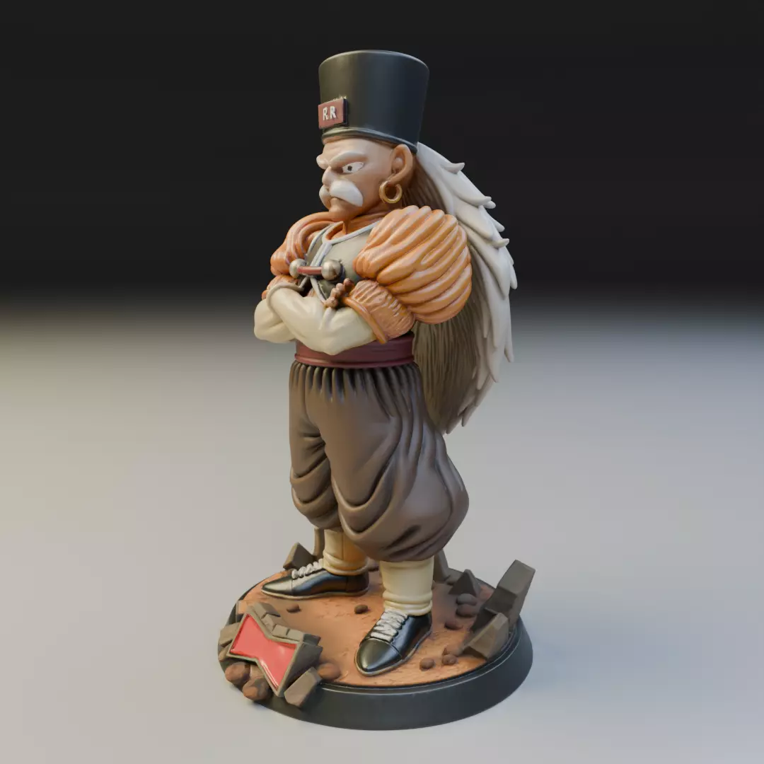 DR GERO Dragon Ball 3D print model_9