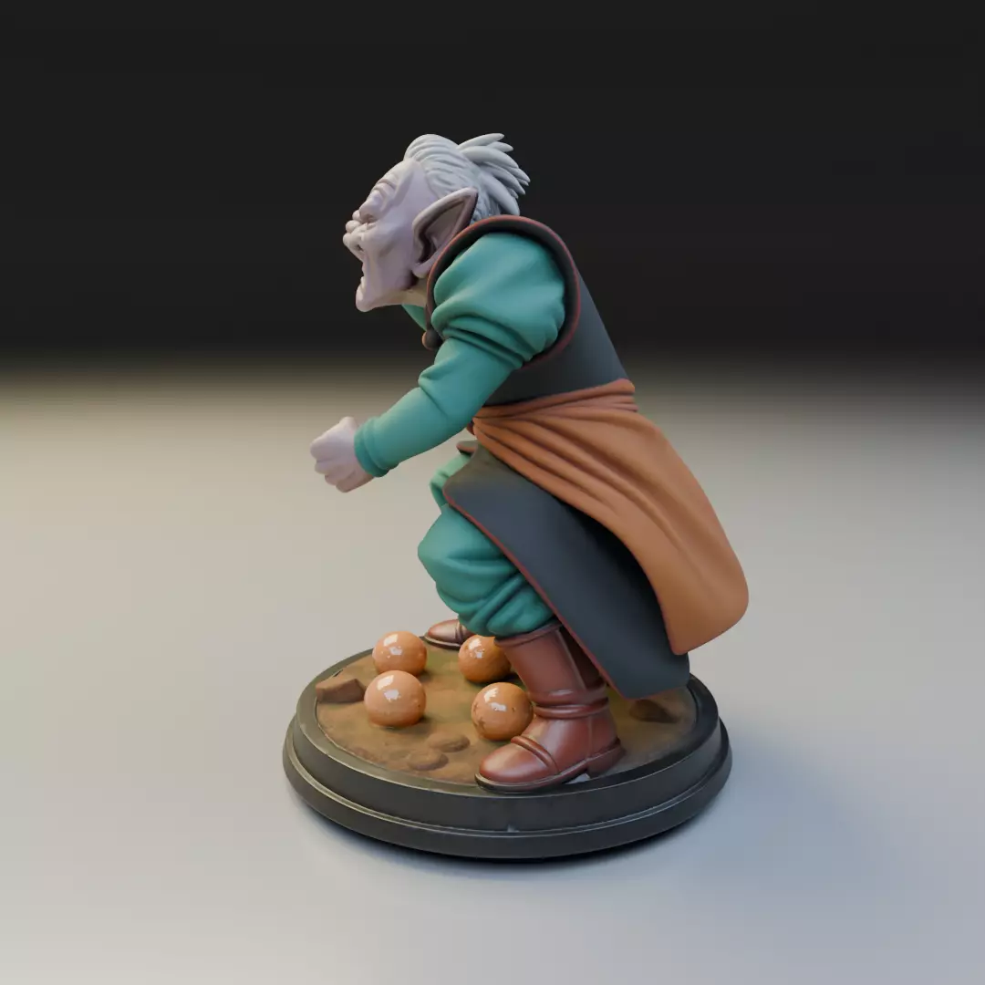 ELDER KAIO-SHIN Dragon Ball 3D print model_4