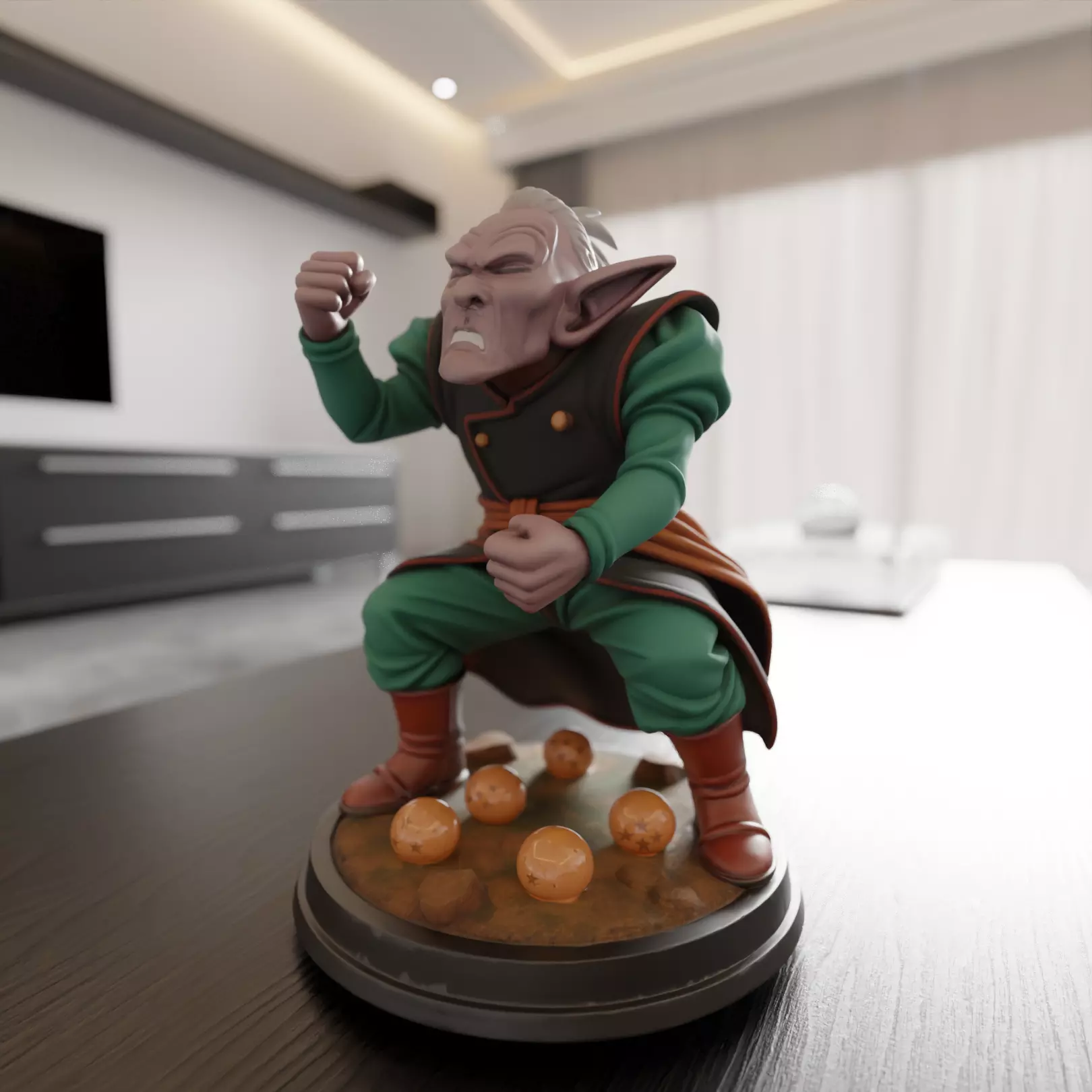 ELDER KAIO-SHIN Dragon Ball 3D print model_0