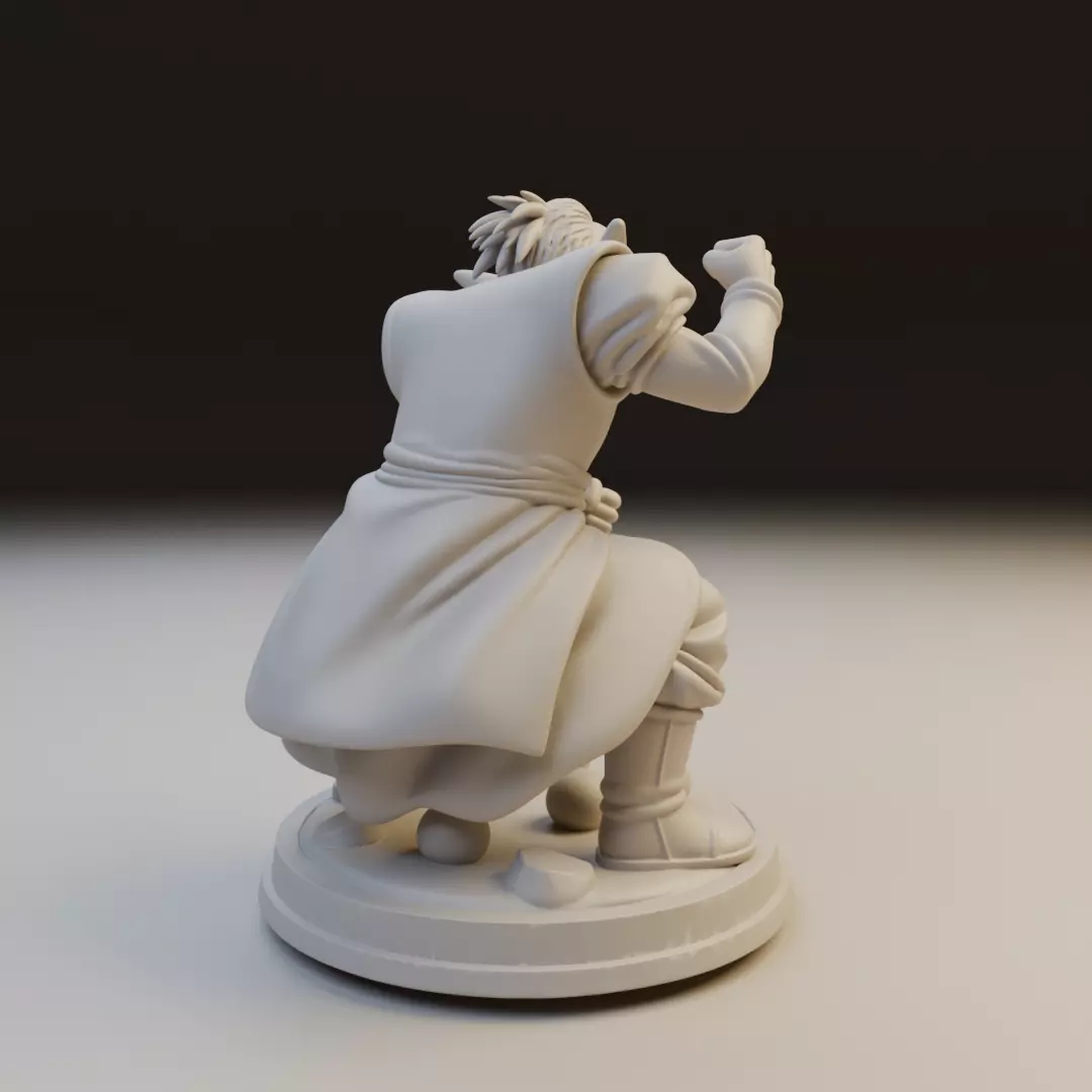 ELDER KAIO-SHIN Dragon Ball 3D print model_13