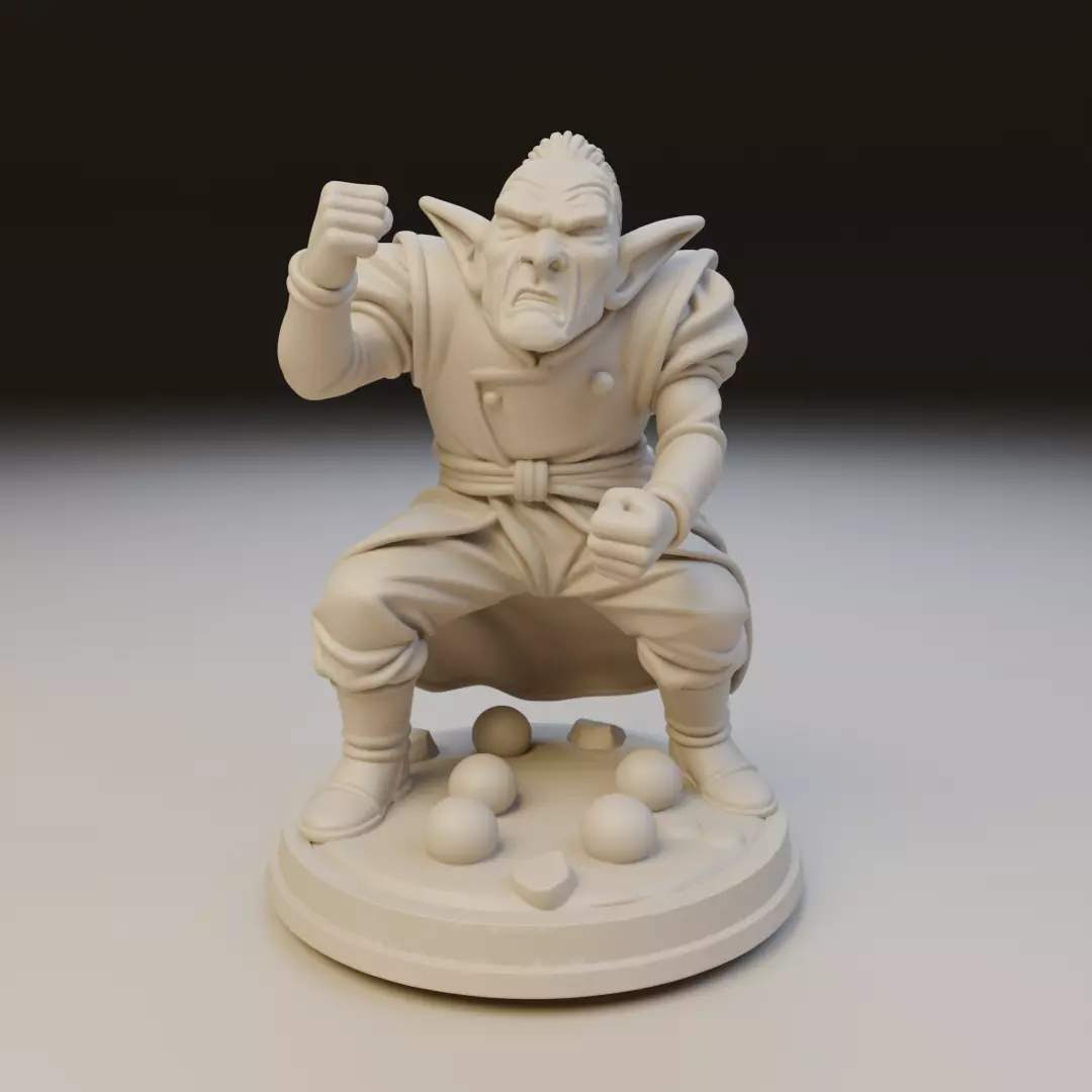 ELDER KAIO-SHIN Dragon Ball 3D print model_15