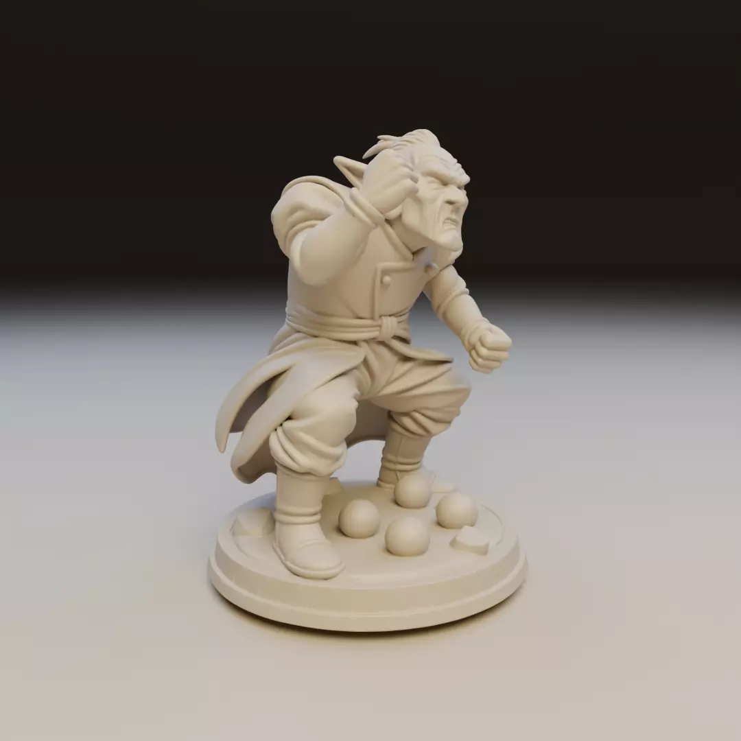 ELDER KAIO-SHIN Dragon Ball 3D print model_11