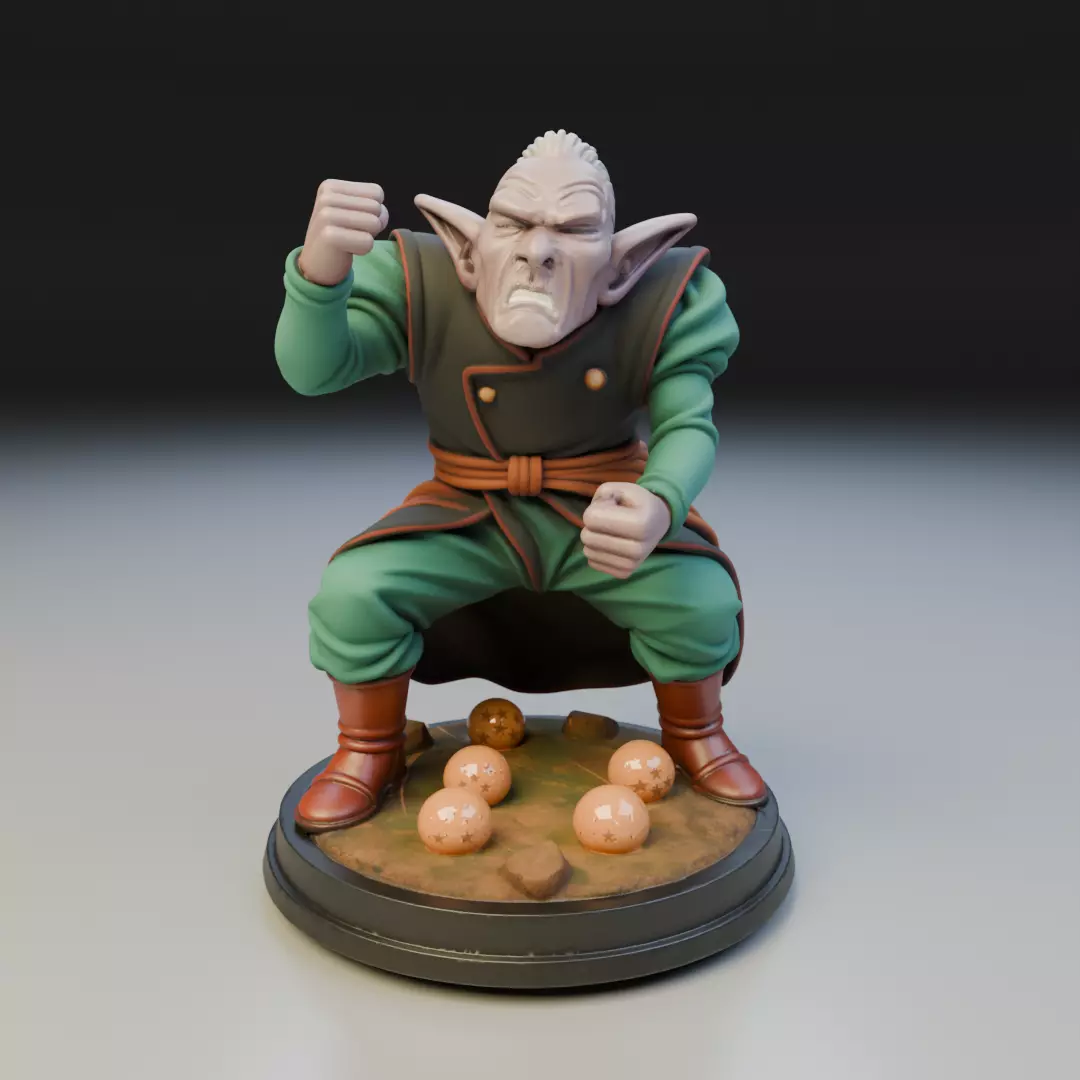 ELDER KAIO-SHIN Dragon Ball 3D print model_16
