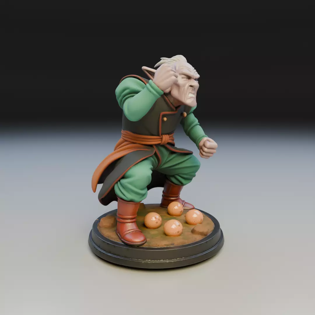 ELDER KAIO-SHIN Dragon Ball 3D print model_12