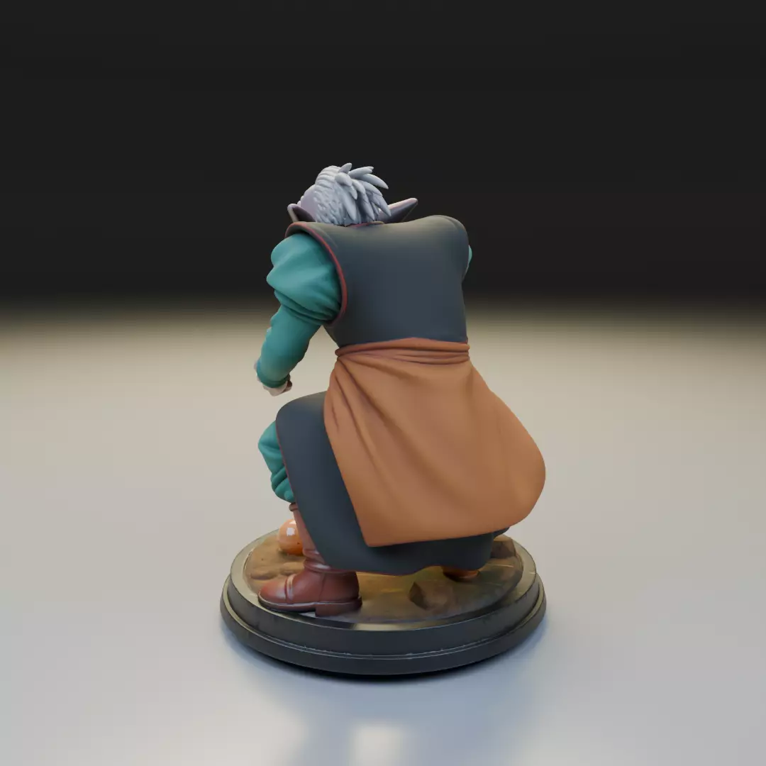 ELDER KAIO-SHIN Dragon Ball 3D print model_8
