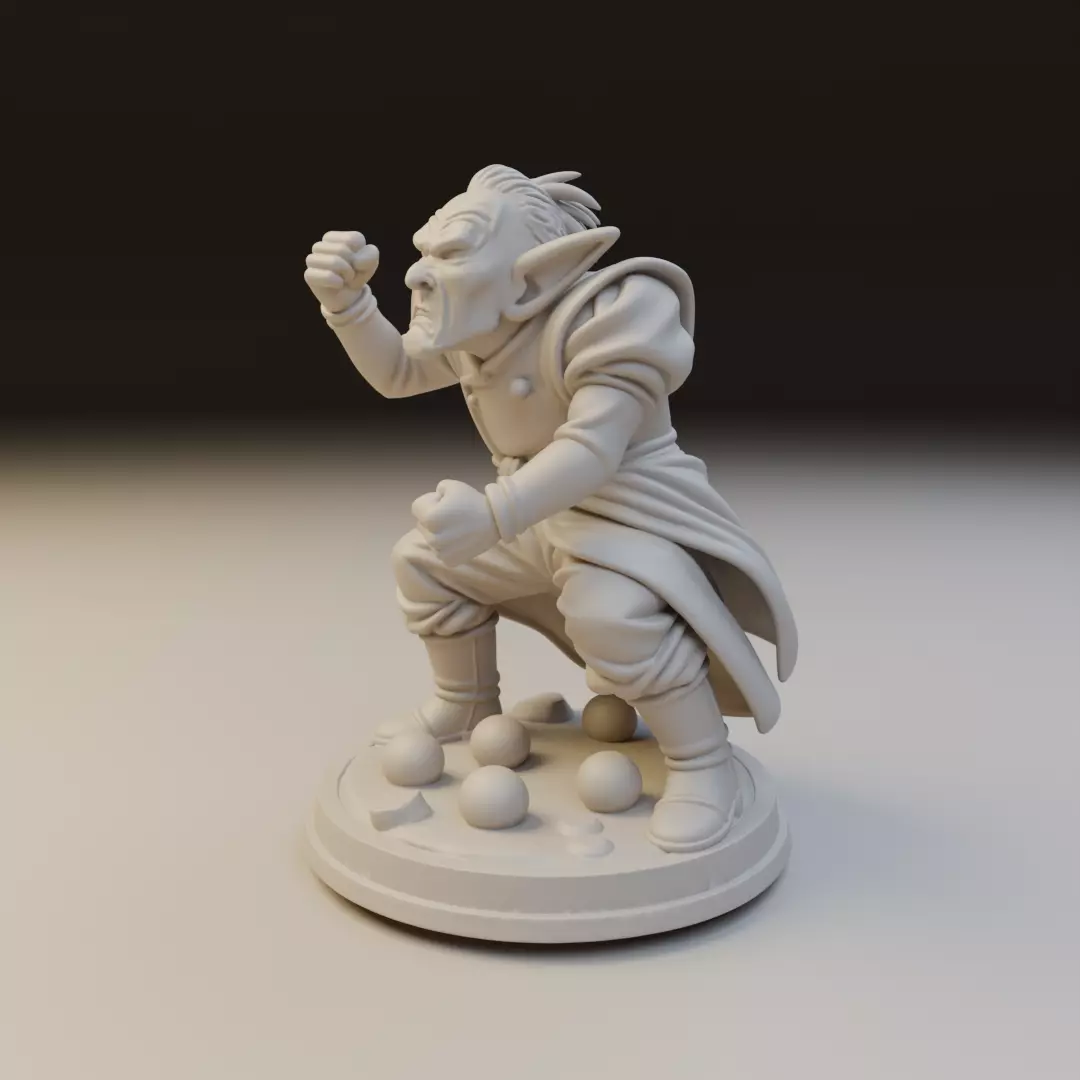 ELDER KAIO-SHIN Dragon Ball 3D print model_9