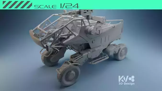 KV-Death Stranding-Pickup Off-Roader MULE