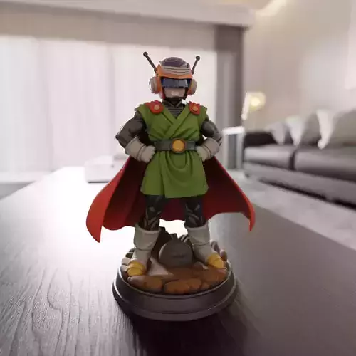 Great Saiyaman Dragon Ball 3D print model