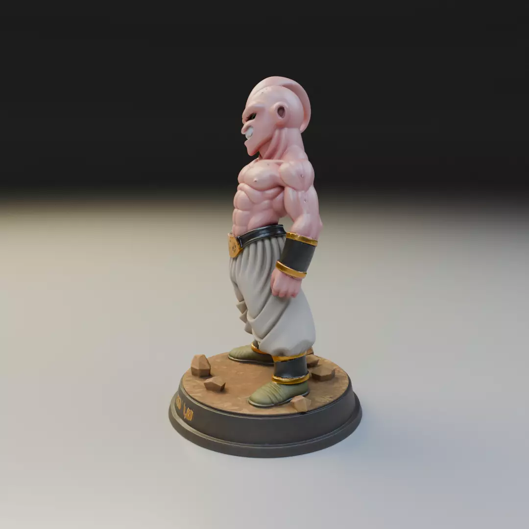 Kid Boo Dragon Ball 3D print model_4