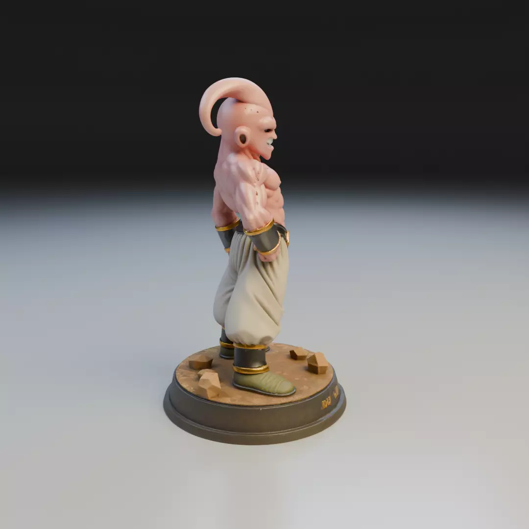 Kid Boo Dragon Ball 3D print model_2