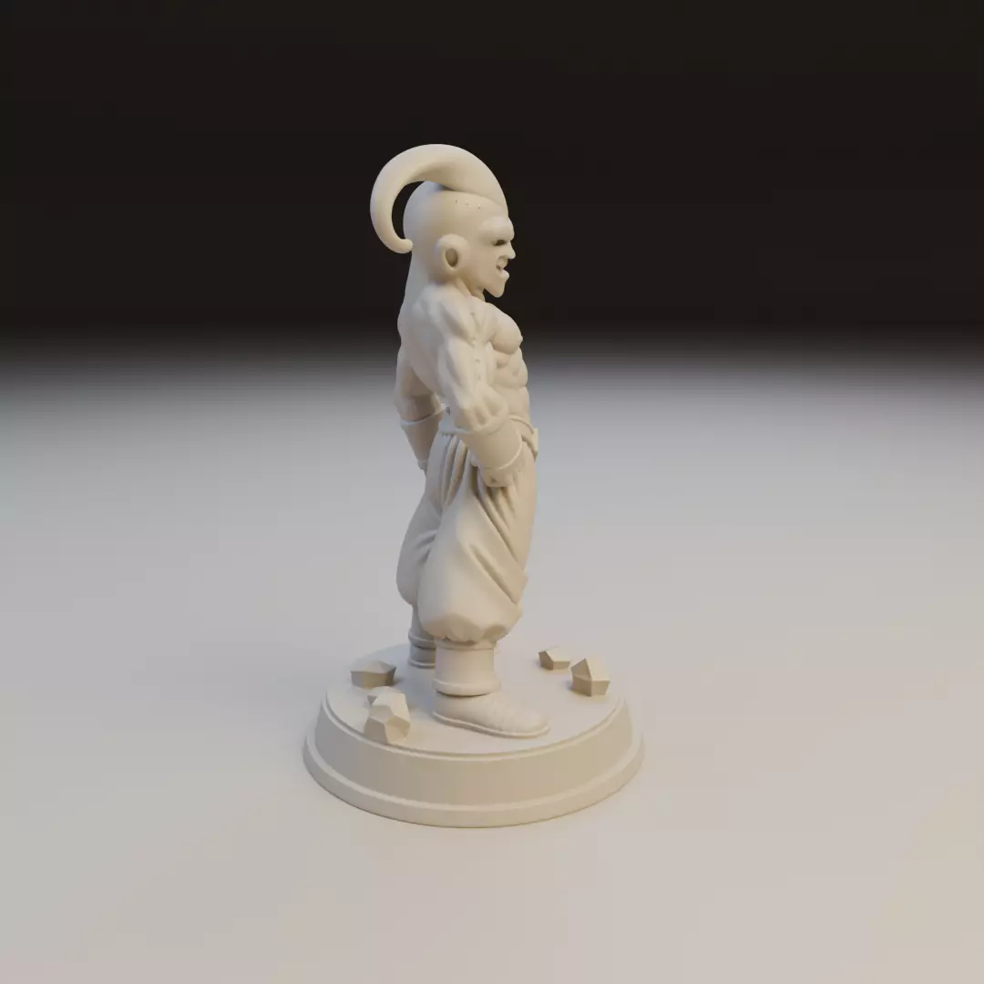 Kid Boo Dragon Ball 3D print model_1