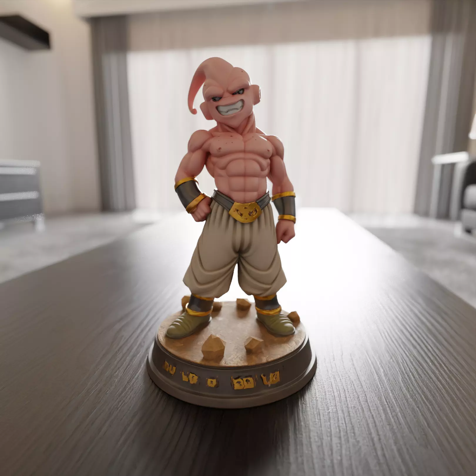 Kid Boo Dragon Ball 3D print model_0