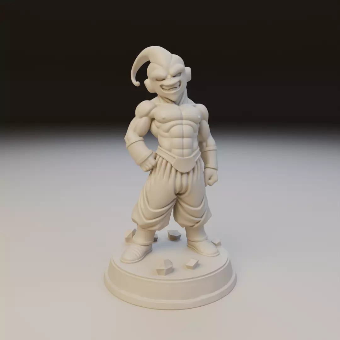 Kid Boo Dragon Ball 3D print model_15