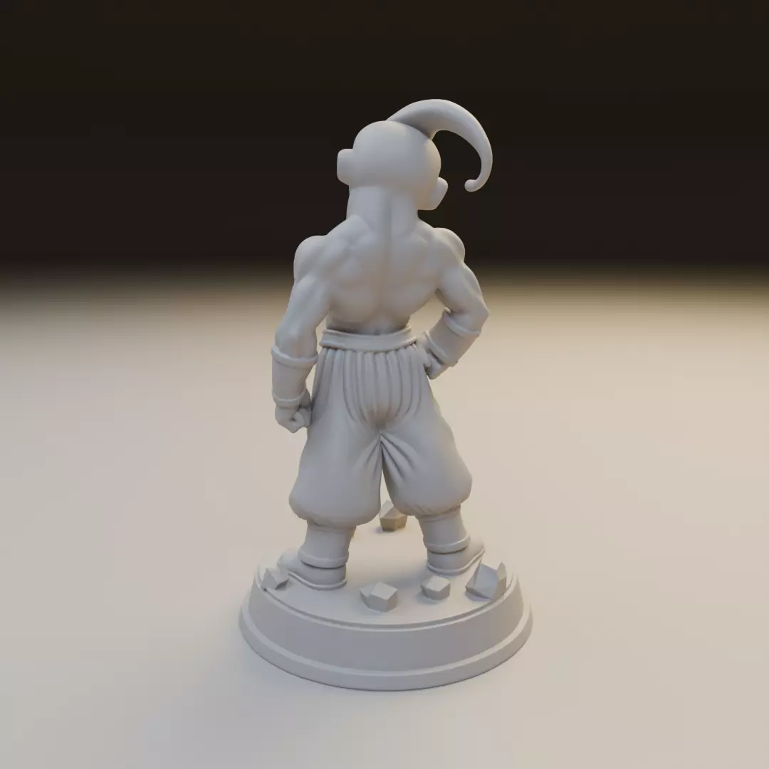 Kid Boo Dragon Ball 3D print model_5