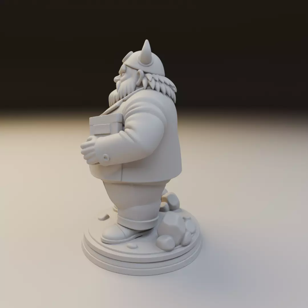King Yemma Dragon Ball 3D print model_4