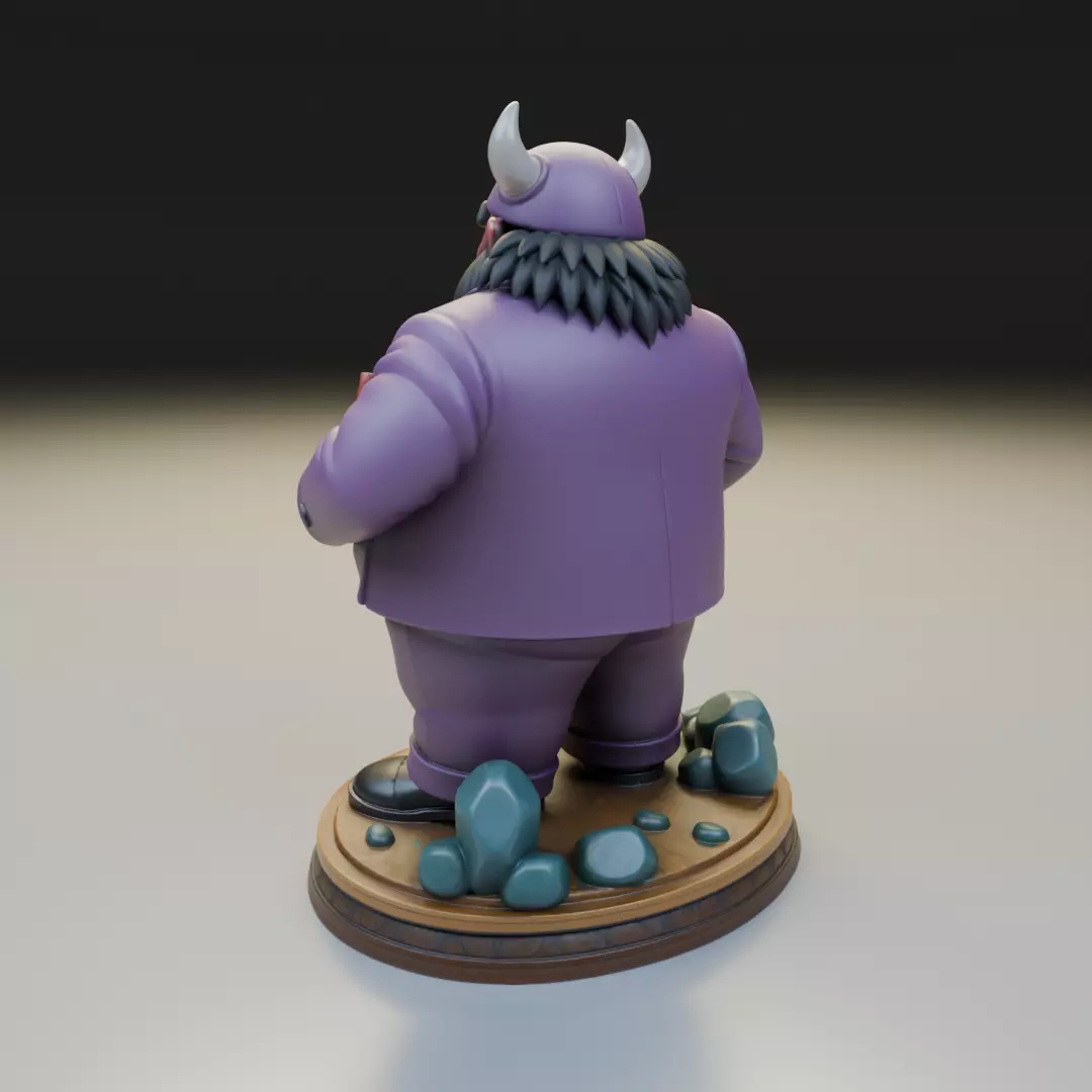 King Yemma Dragon Ball 3D print model_7