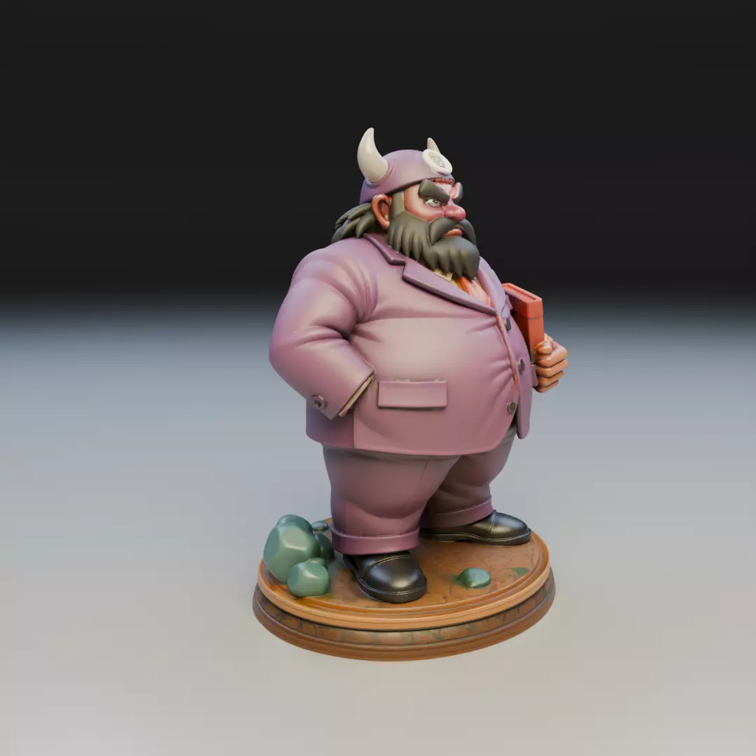 King Yemma Dragon Ball 3D print model_11