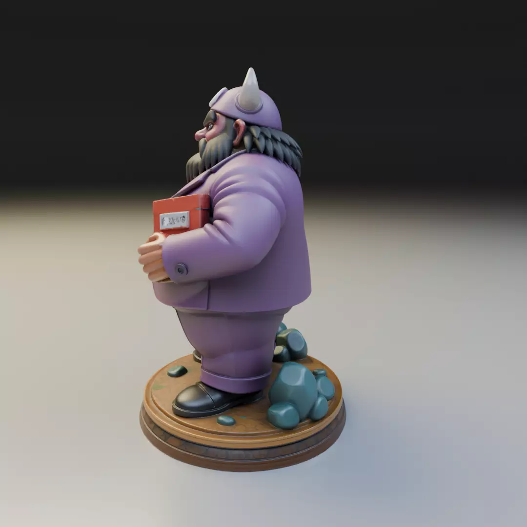 King Yemma Dragon Ball 3D print model_3