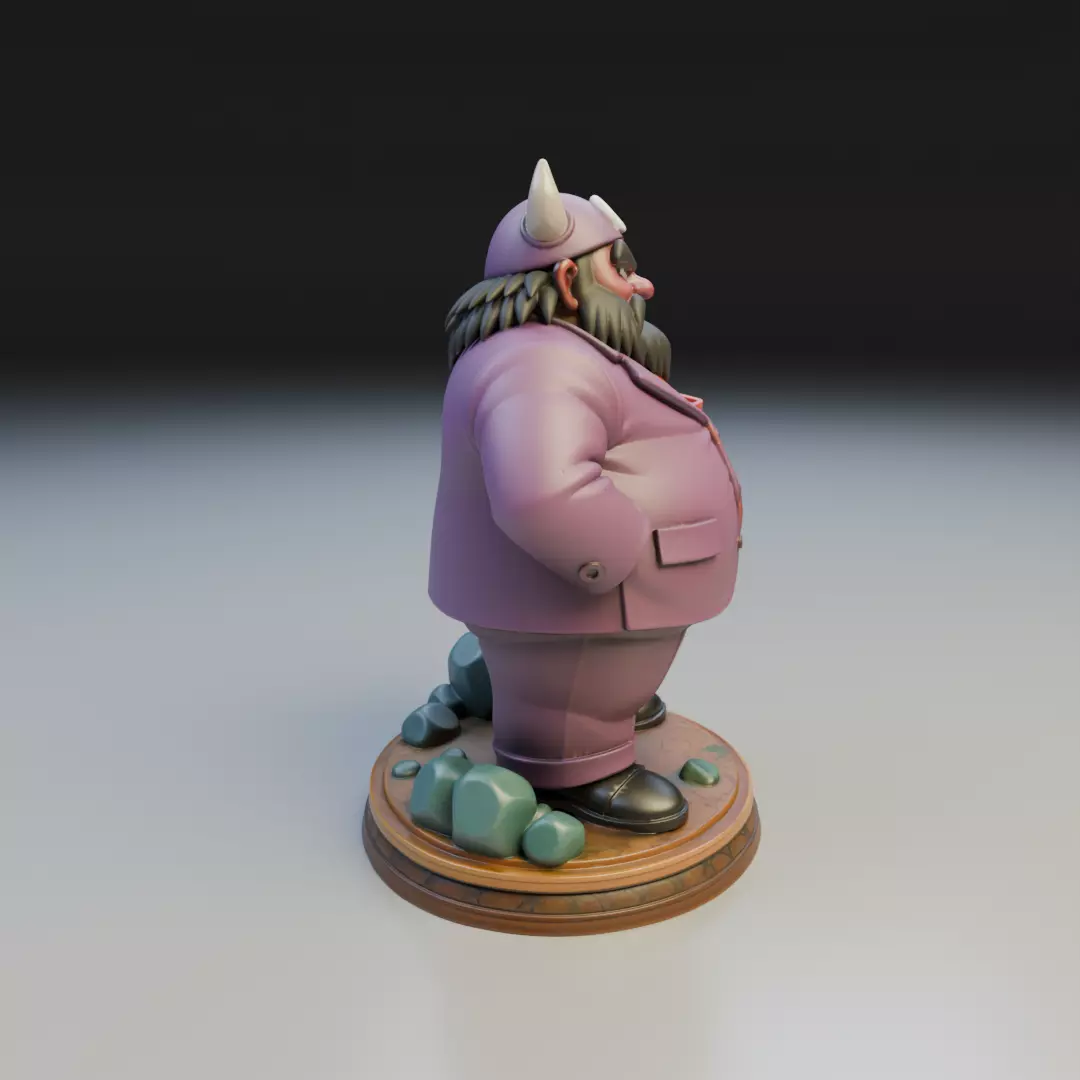 King Yemma Dragon Ball 3D print model_1