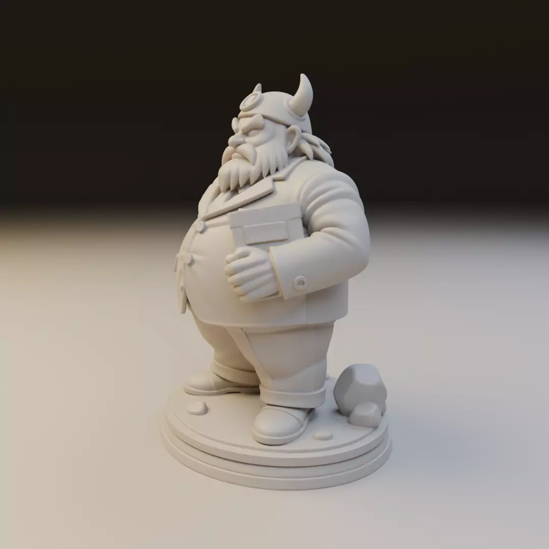King Yemma Dragon Ball 3D print model_10