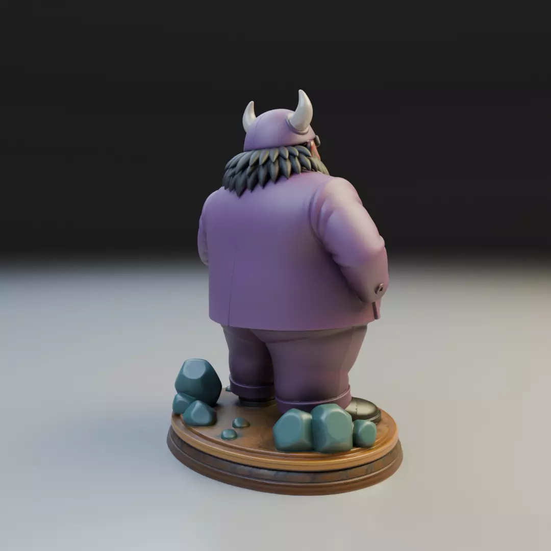King Yemma Dragon Ball 3D print model_13