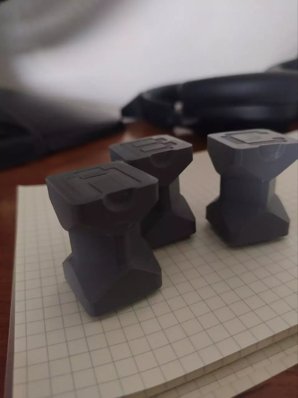 Galactic Minecraft Enchanting Alphabet Stamps 3D print model_2