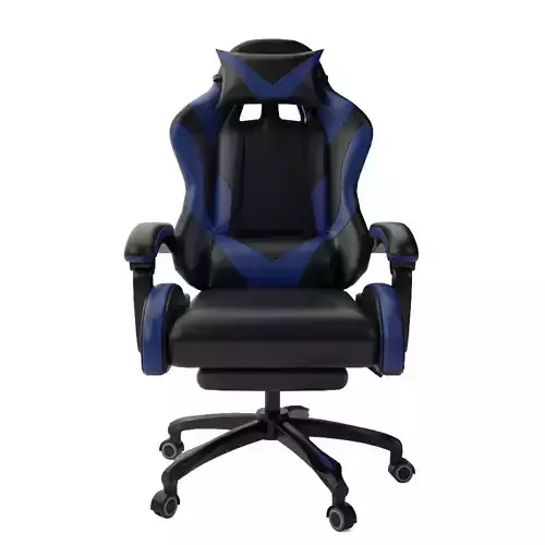 Gaming Chair with Footrest - Ergonomic