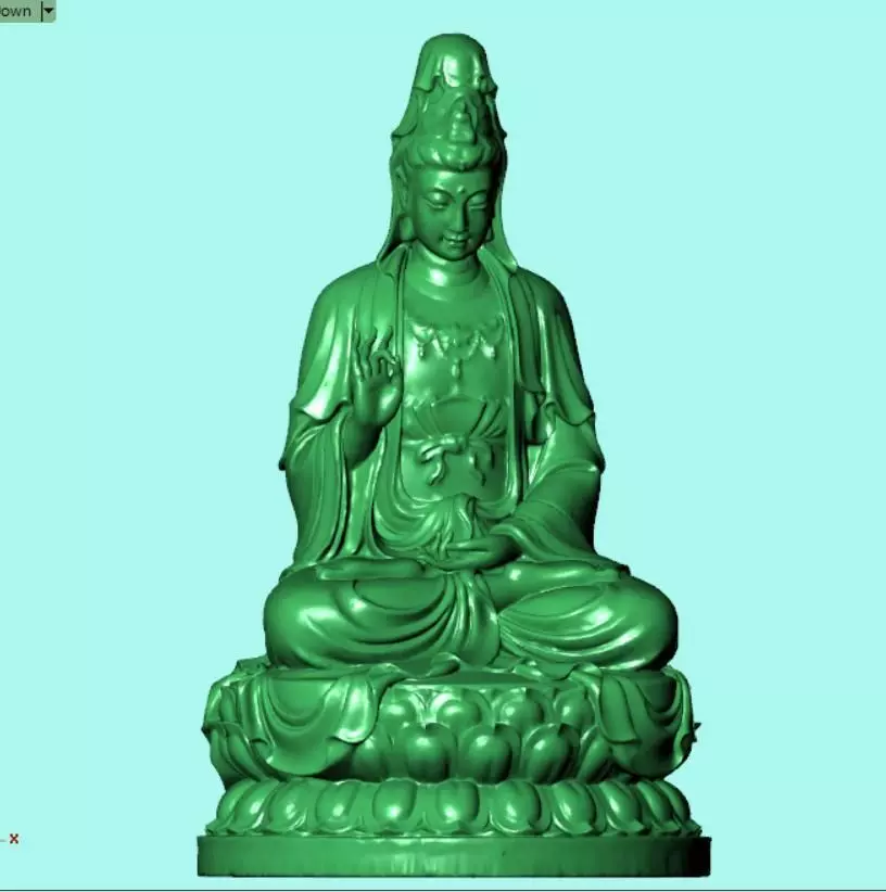 Buddha Models Elevating Spiritual Art in the Digital World 3D print model_1