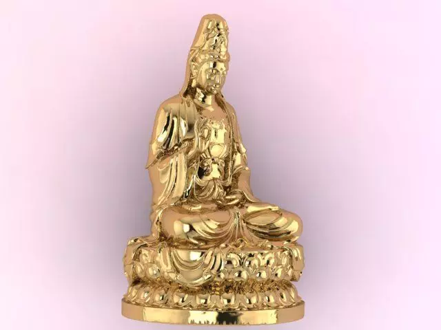 Buddha Models Elevating Spiritual Art in the Digital World 3D print model_0