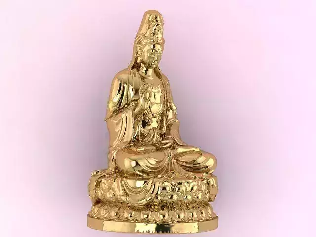 Buddha Models Elevating Spiritual Art in the Digital World