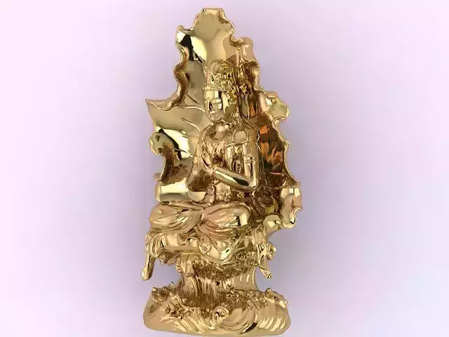 Buddha Models Elevating Spiritual Art in the Digital World