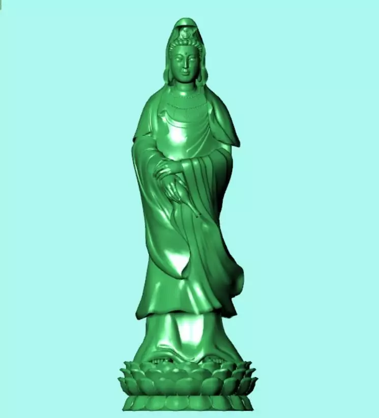Buddha Models Elevating Spiritual Art in the Digital World 3D print model_1