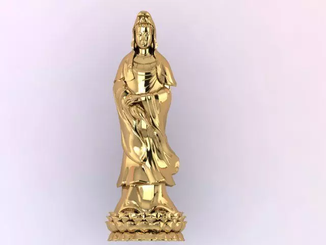 Buddha Models Elevating Spiritual Art in the Digital World 3D print model_2
