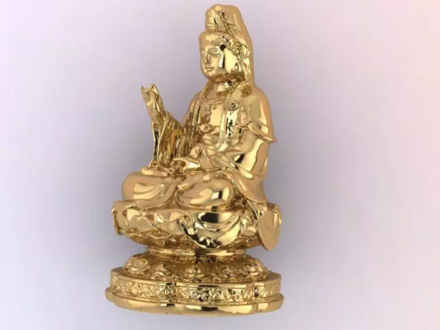 Buddha Models Elevating Spiritual Art in the Digital World 3D print model_0