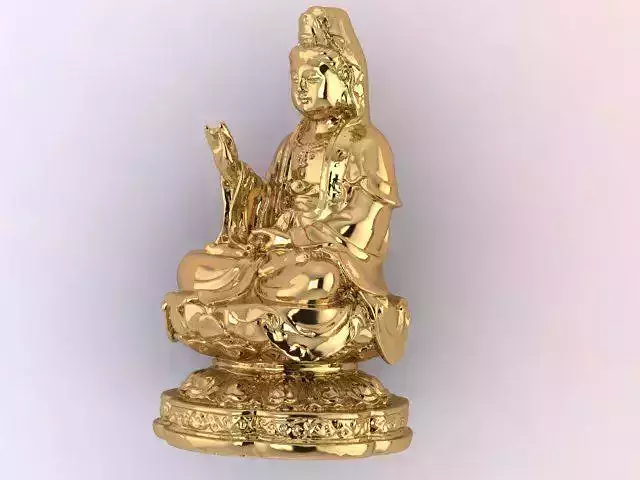 Buddha Models Elevating Spiritual Art in the Digital World