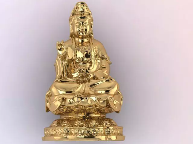 Buddha Models Elevating Spiritual Art in the Digital World 3D print model_2