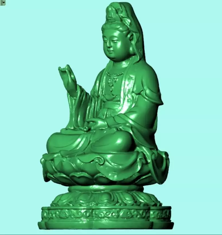 Buddha Models Elevating Spiritual Art in the Digital World 3D print model_1