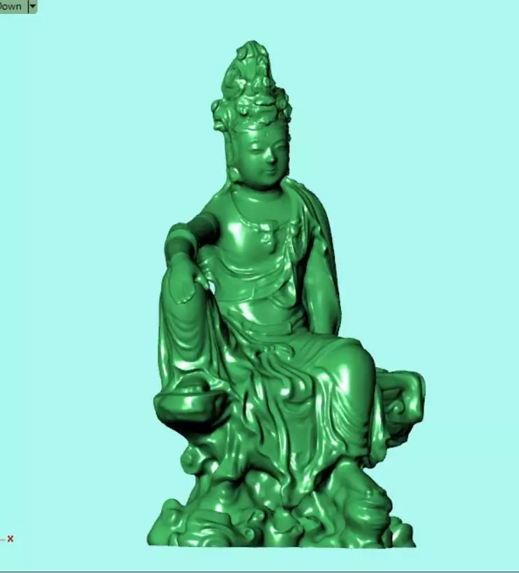 Buddha Models Elevating Spiritual Art in the Digital World 3D print model_1