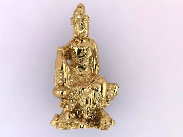Buddha Models Elevating Spiritual Art in the Digital World 3D print model_0