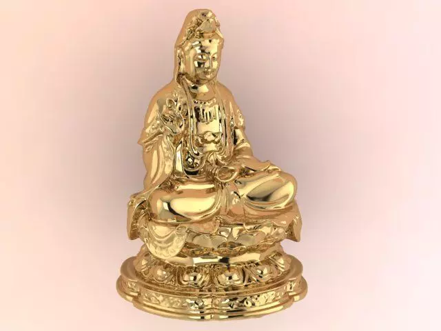 Buddha Models Elevating Spiritual Art in the Digital World 3D print model_0