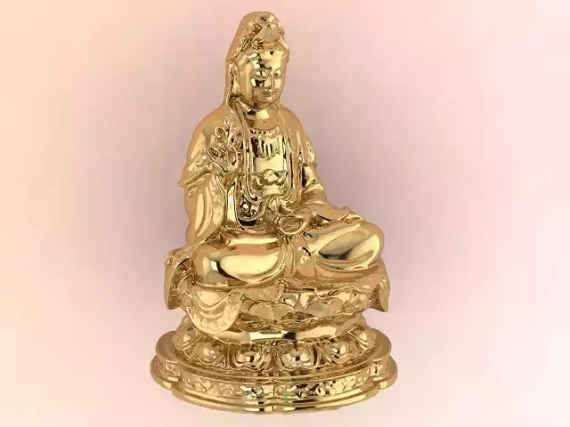 Buddha Models Elevating Spiritual Art in the Digital World