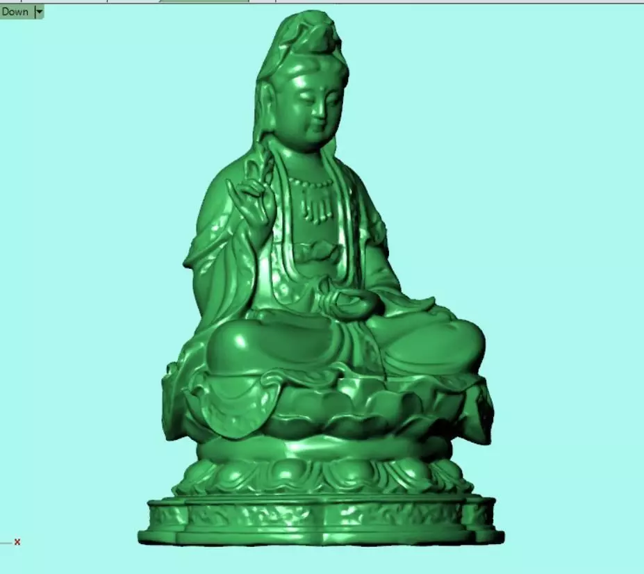 Buddha Models Elevating Spiritual Art in the Digital World 3D print model_1