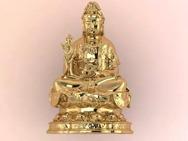 Buddha Models Elevating Spiritual Art in the Digital World 3D print model_2