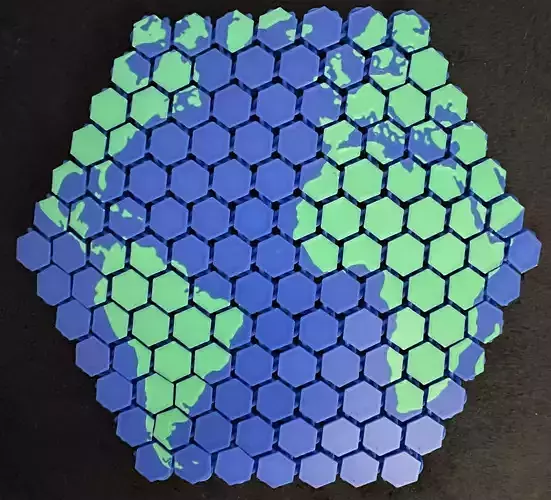 NASA Fabric Globe Flexible Chainmail Earth Fidget Toy