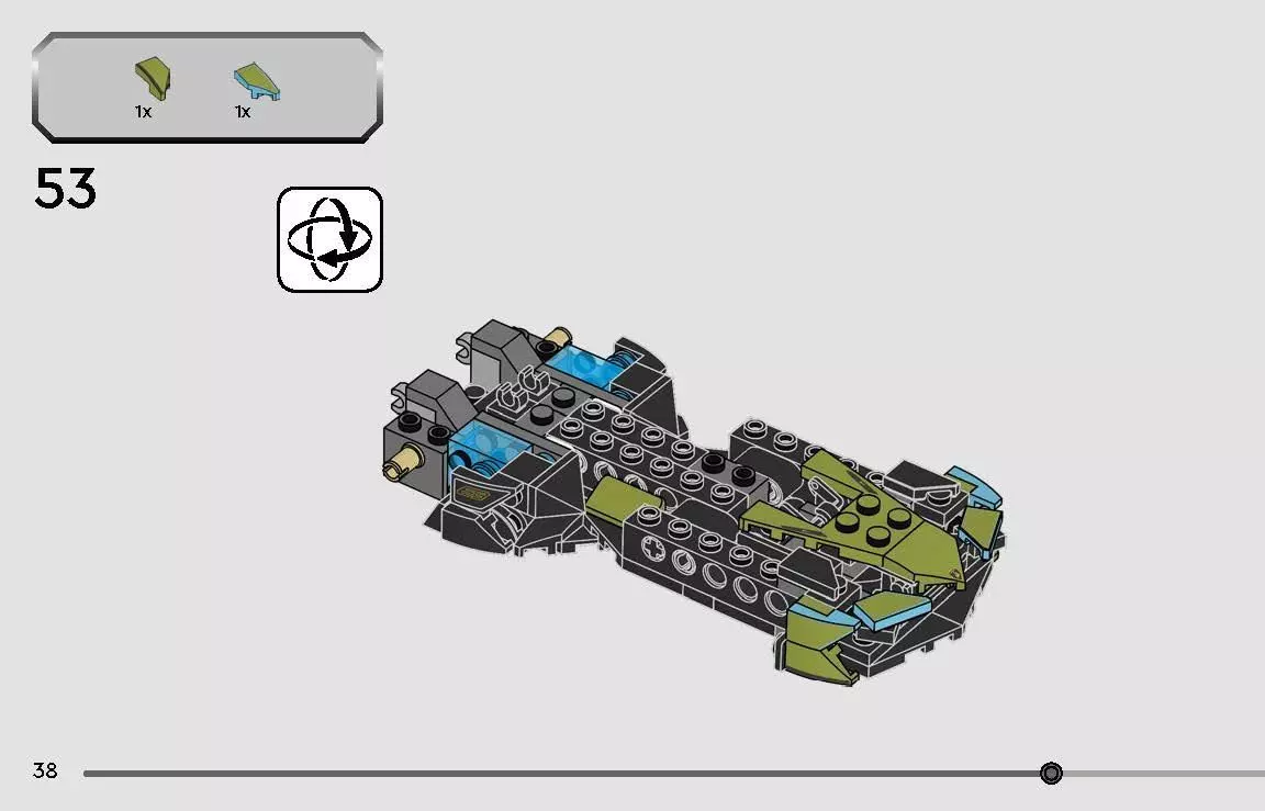 TwindBricks3D - 76923 Lambo V12 Vision GT Super Car 3D print model_29