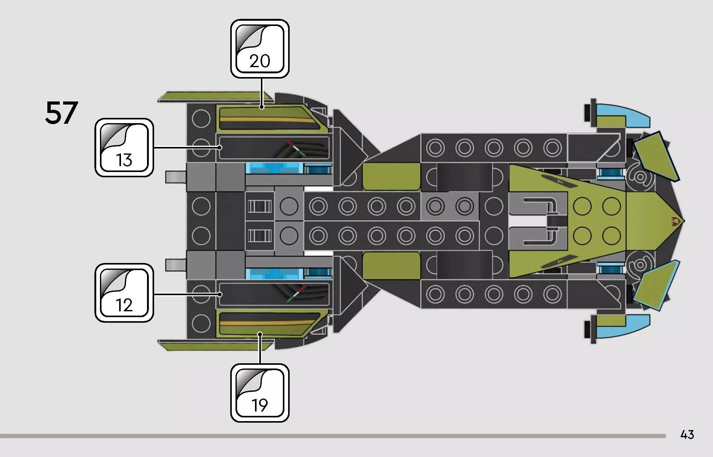 TwindBricks3D - 76923 Lambo V12 Vision GT Super Car 3D print model_44