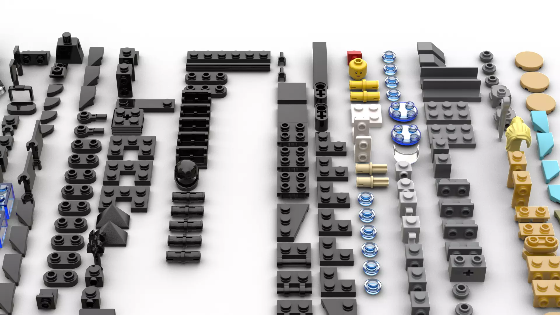 TwindBricks3D - 76923 Lambo V12 Vision GT Super Car 3D print model_1