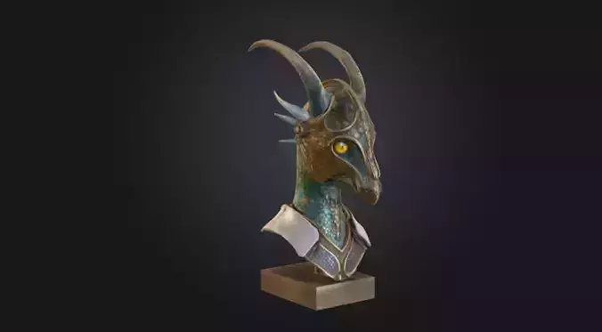 Guardian of the Realm Sculpture 3D print model
