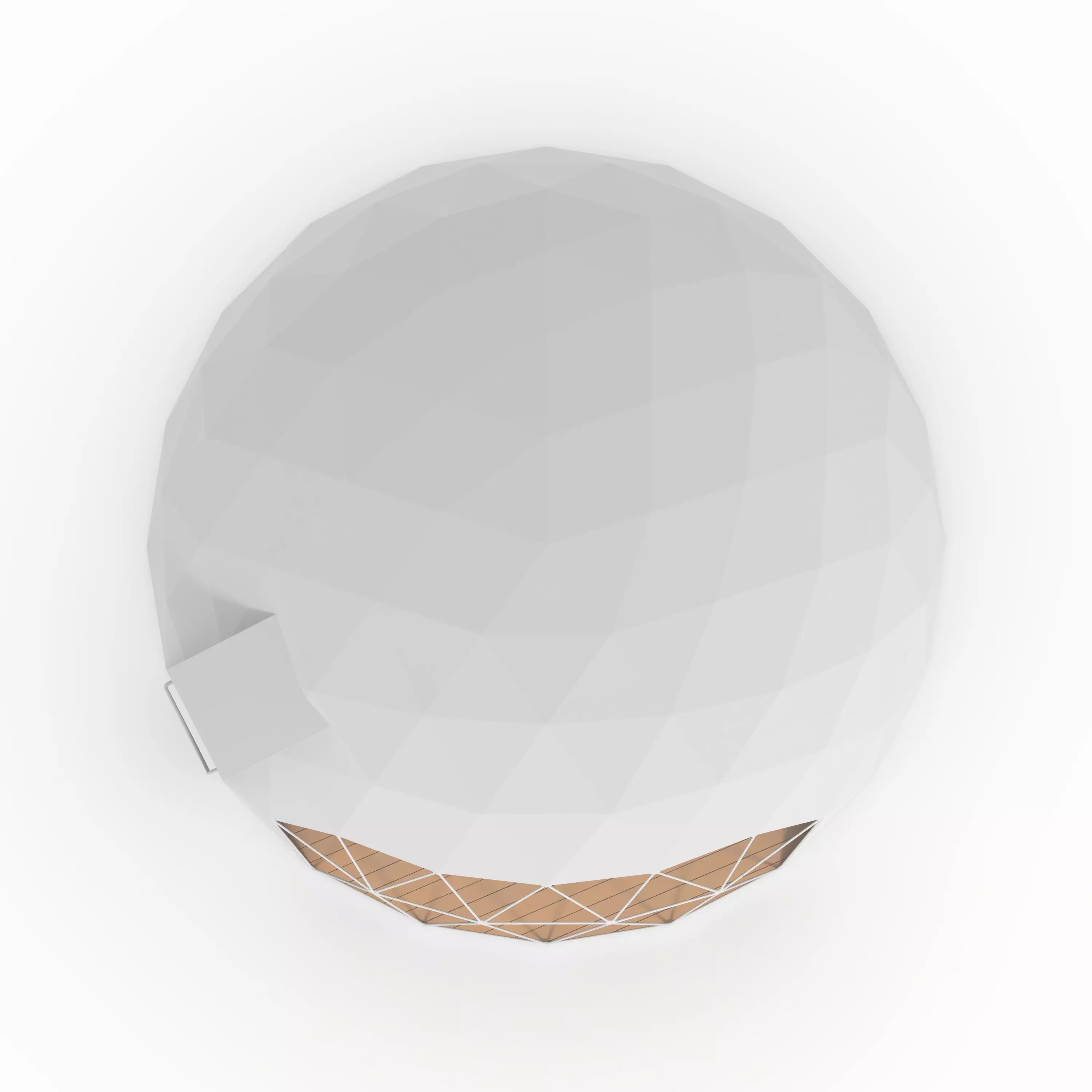 Geodesic Dome Glamping 01 3D model_13