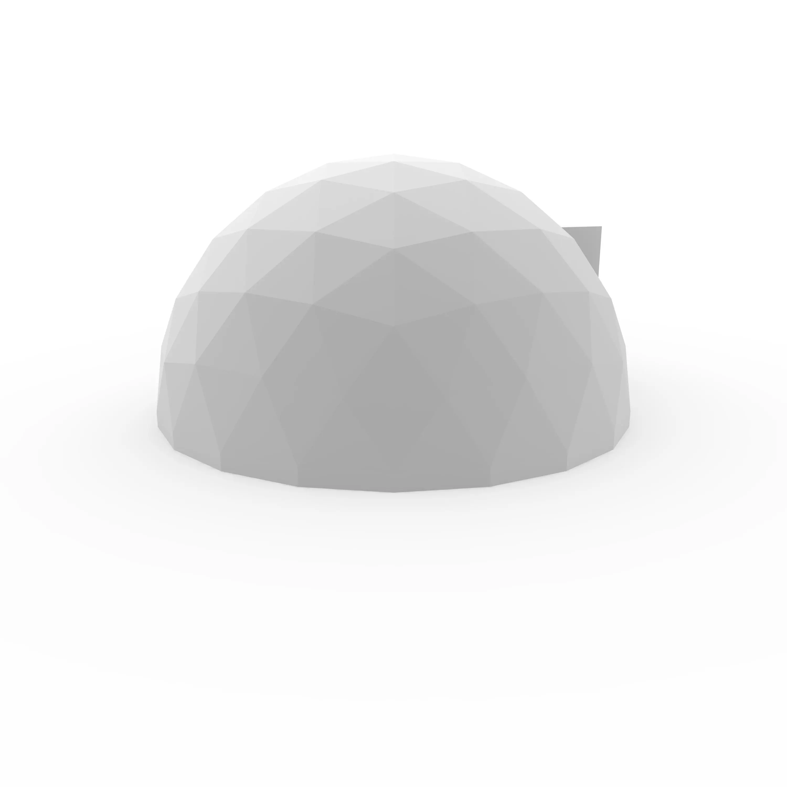 Geodesic Dome Glamping 01 3D model_8